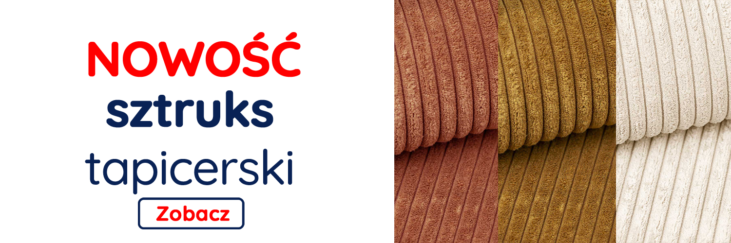 Nowość sztruks tapicerski