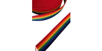 Taśma parciana wielokolorowa